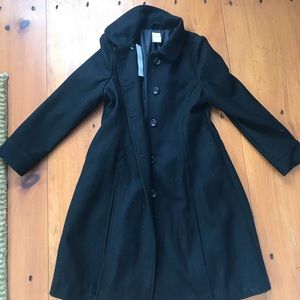 Classic Black Kids Coat
